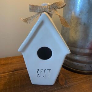 Rae Dunn Ceramic Bird House- GUC